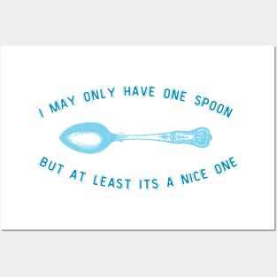 Just one spoon Posters and Art